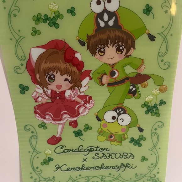 Cardcaptor Sakura x Keroppi Size A5 Folder - Picture 2 of 6